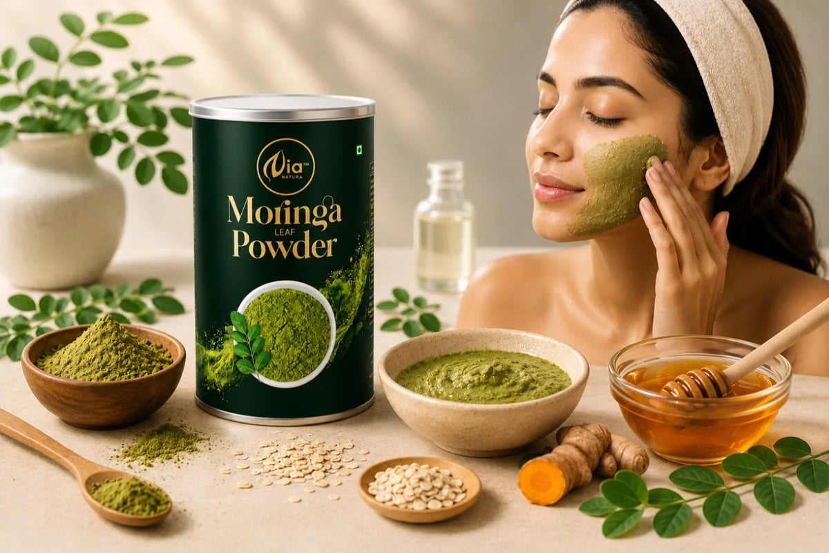 How to use moringa powder in your skin care routine , a complete guide