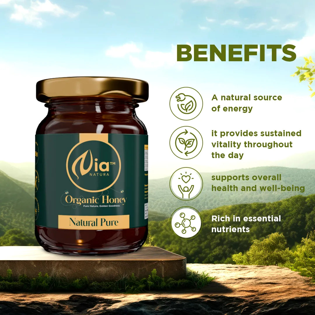 Natural Pure Organic Honey 125g