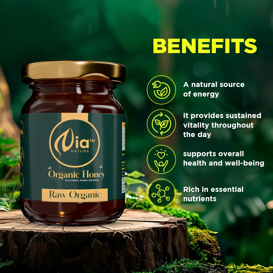 Raw Organic Honey 125g