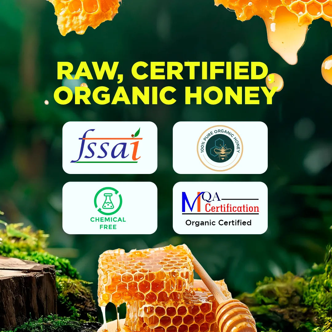 Raw Organic Honey 125g