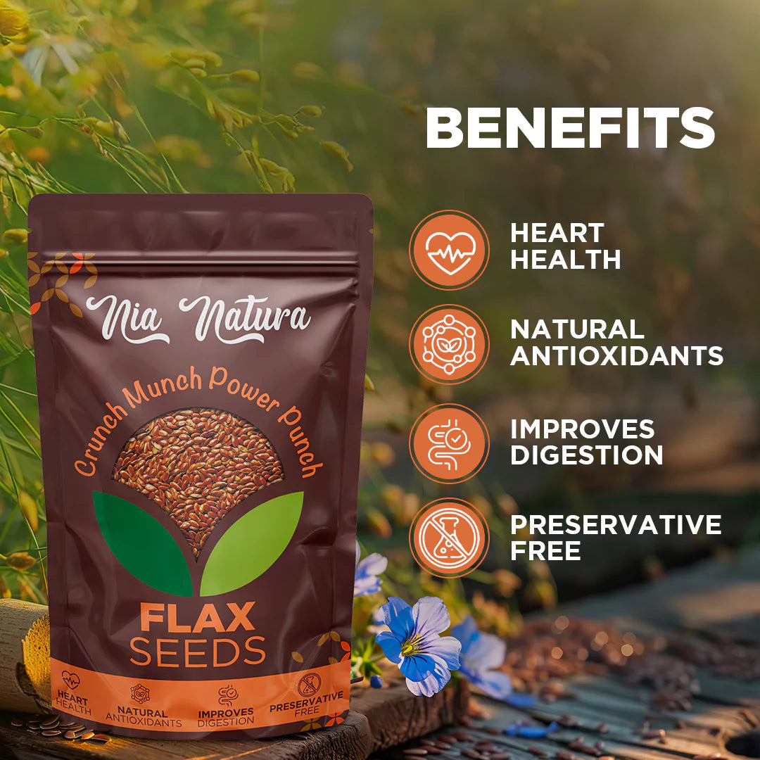 Raw Flax Seeds