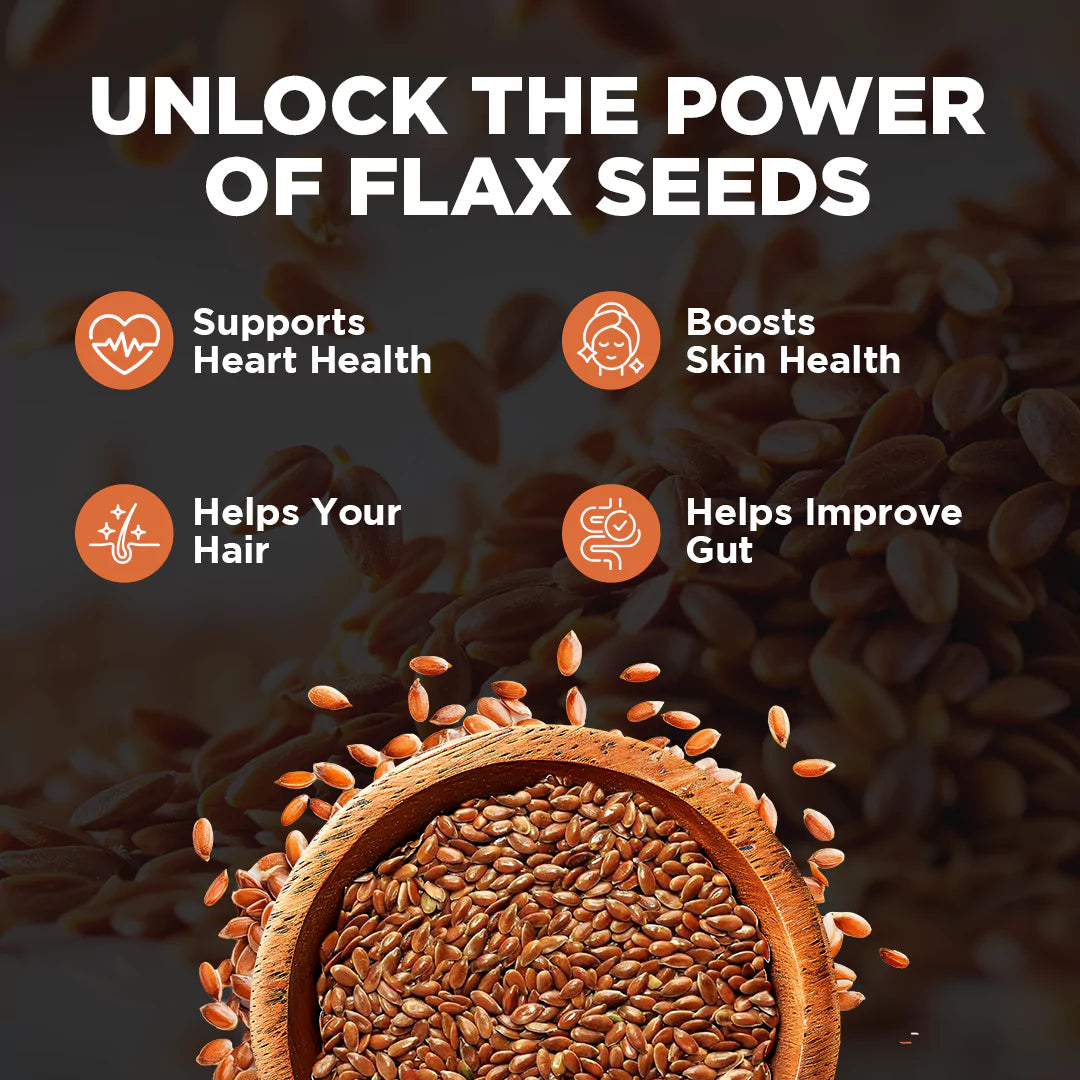 Raw Flax Seeds