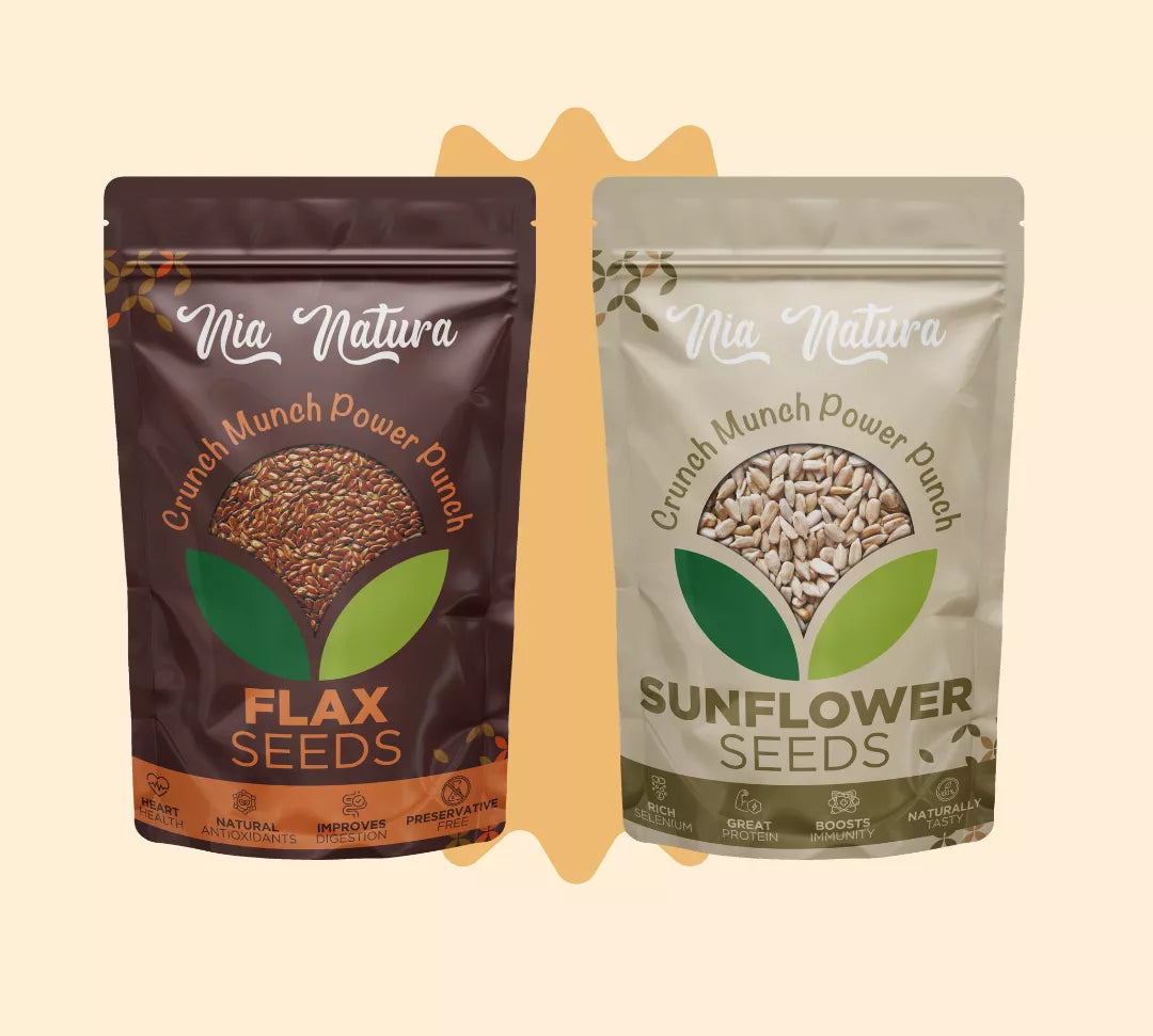 Heart Healthy Omega Seed Mix (Flax & Sunflower)