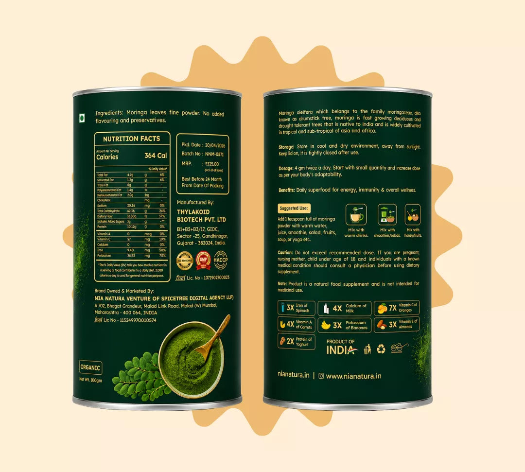 Moringa powder