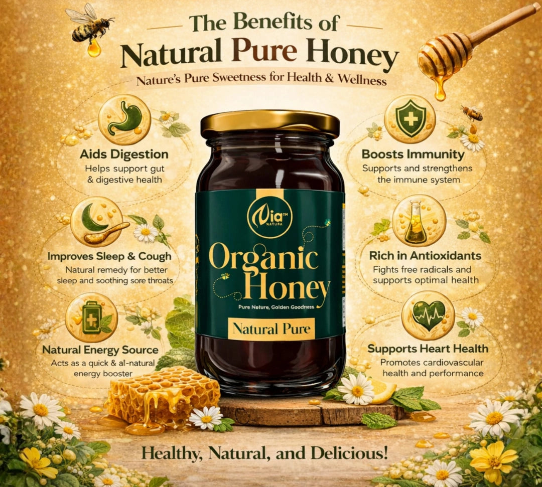Natural pure honey   organic