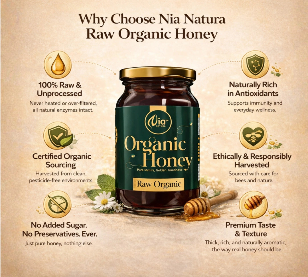 Raw organic honey   organic